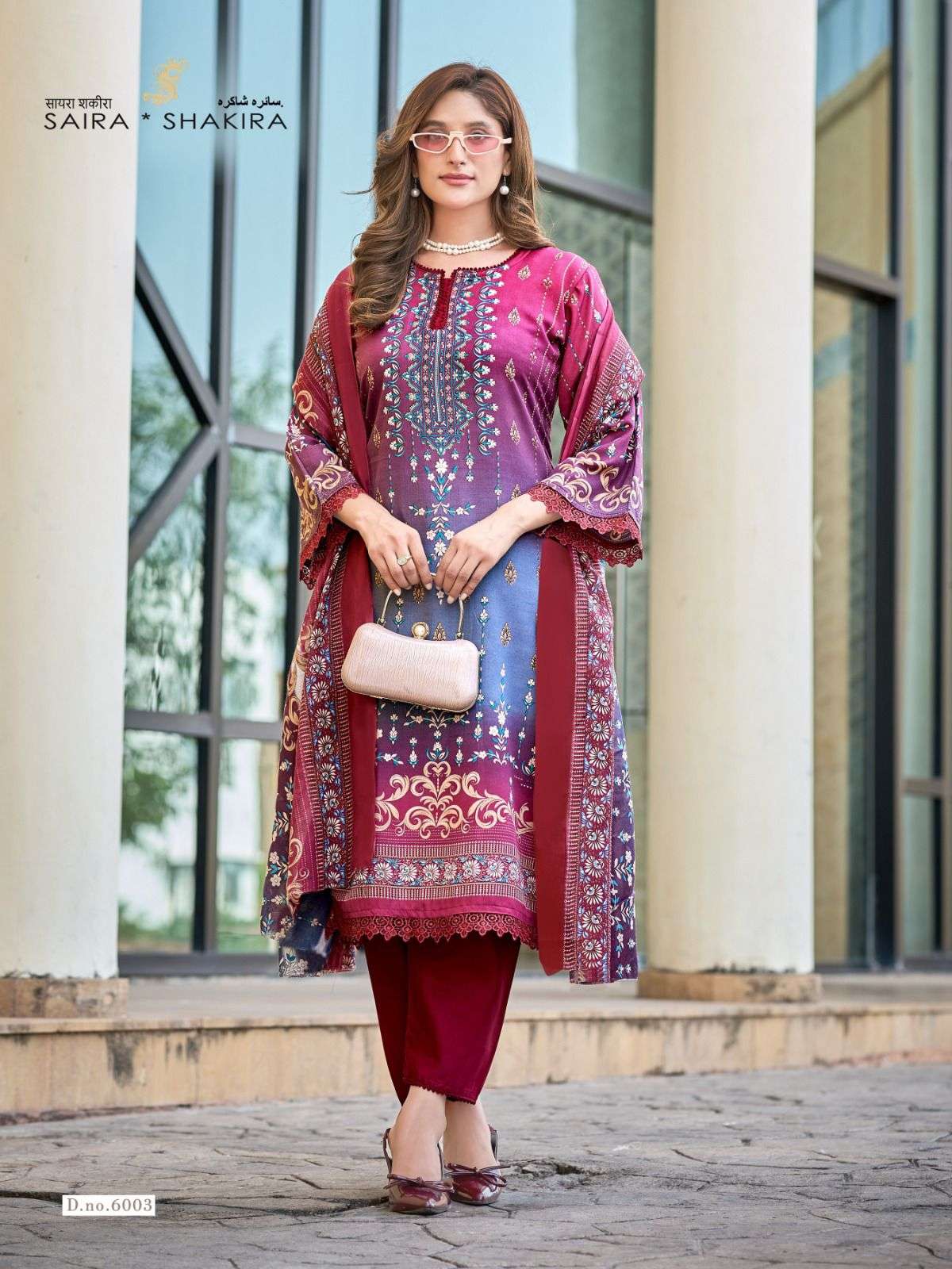 FALAK INTERNATIONAL SAIRA SHAKIRA VOL 9 COTTON DIGITAL PRINT SALWAR SUIT