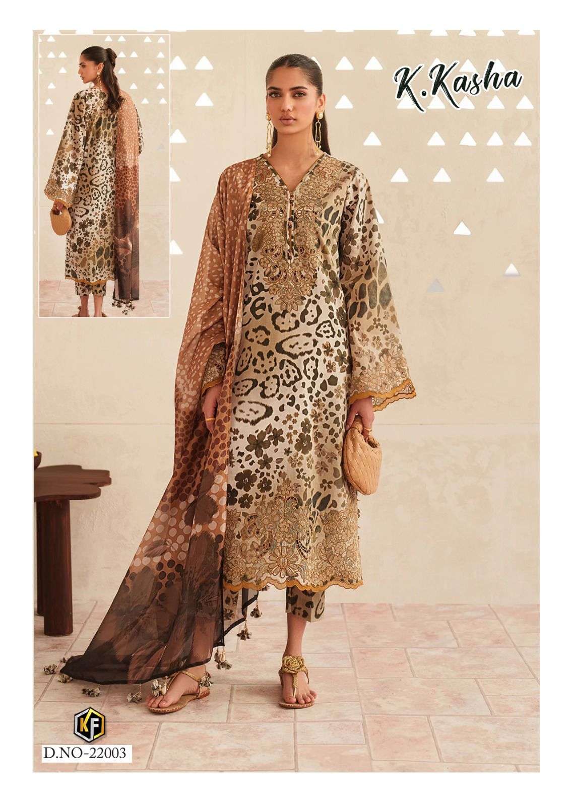 KEVAL FAB K KASHA VOL 22 READY MADE COLLECTION 