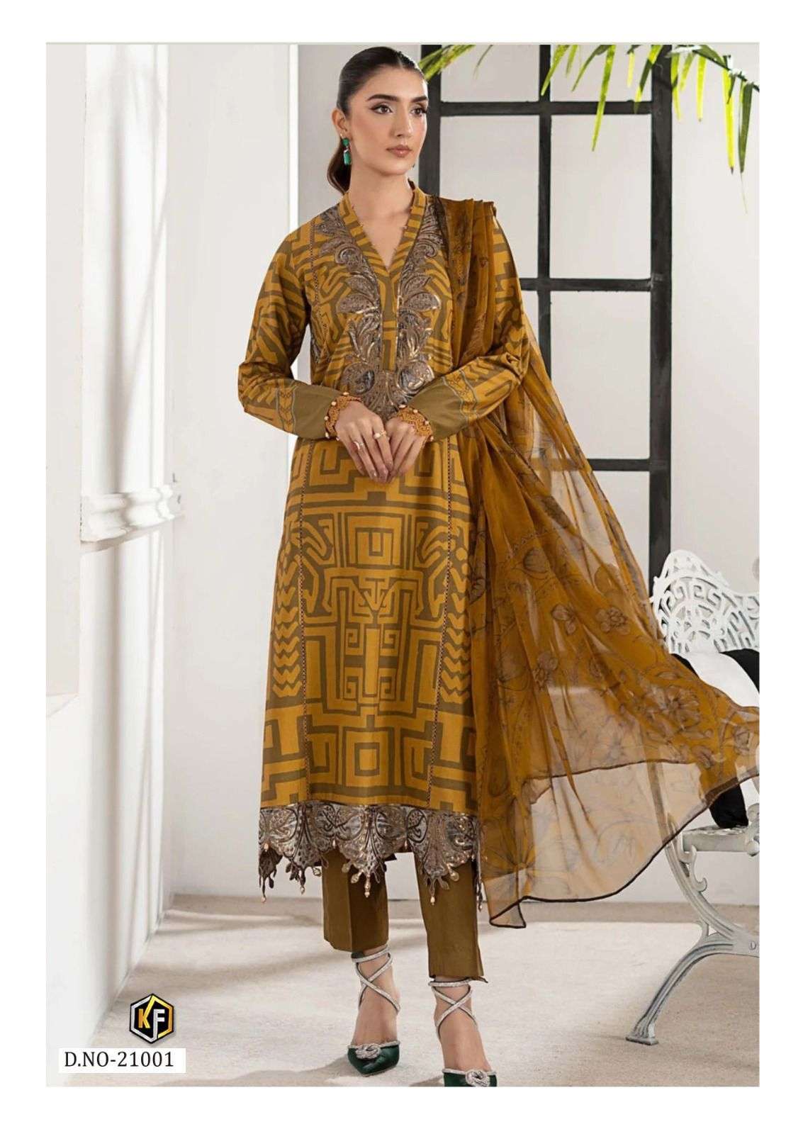 KEVAL FAB MARYUM & MARIA VOL 21 COTTON DIGITAL PRINTS SALWAR SUIT