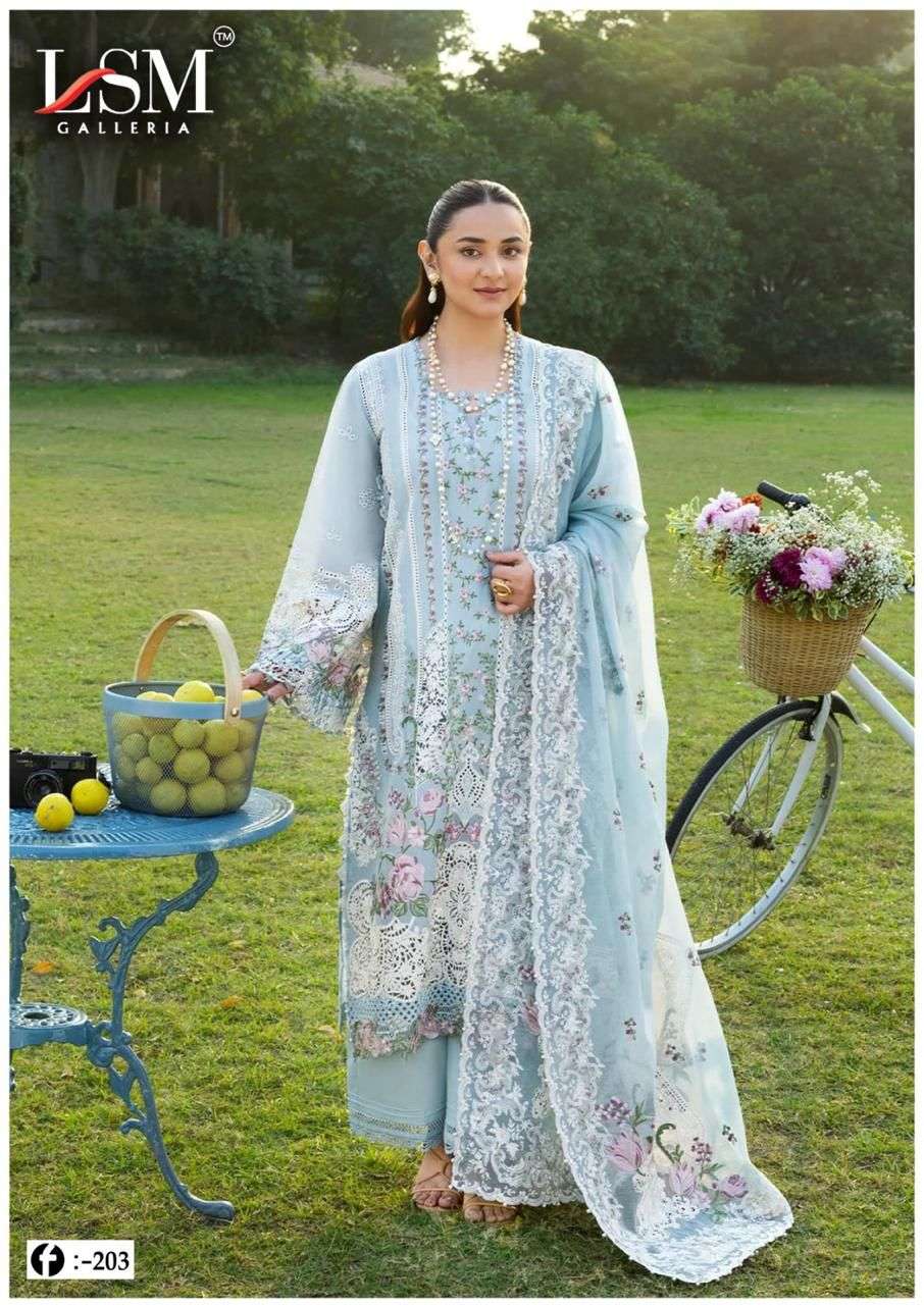 LSM GALLERIA FIRDOUS QUEEN LAWN VOL 20 LAWN COTTON DIGITAL PRINTS SALWAR SUIT