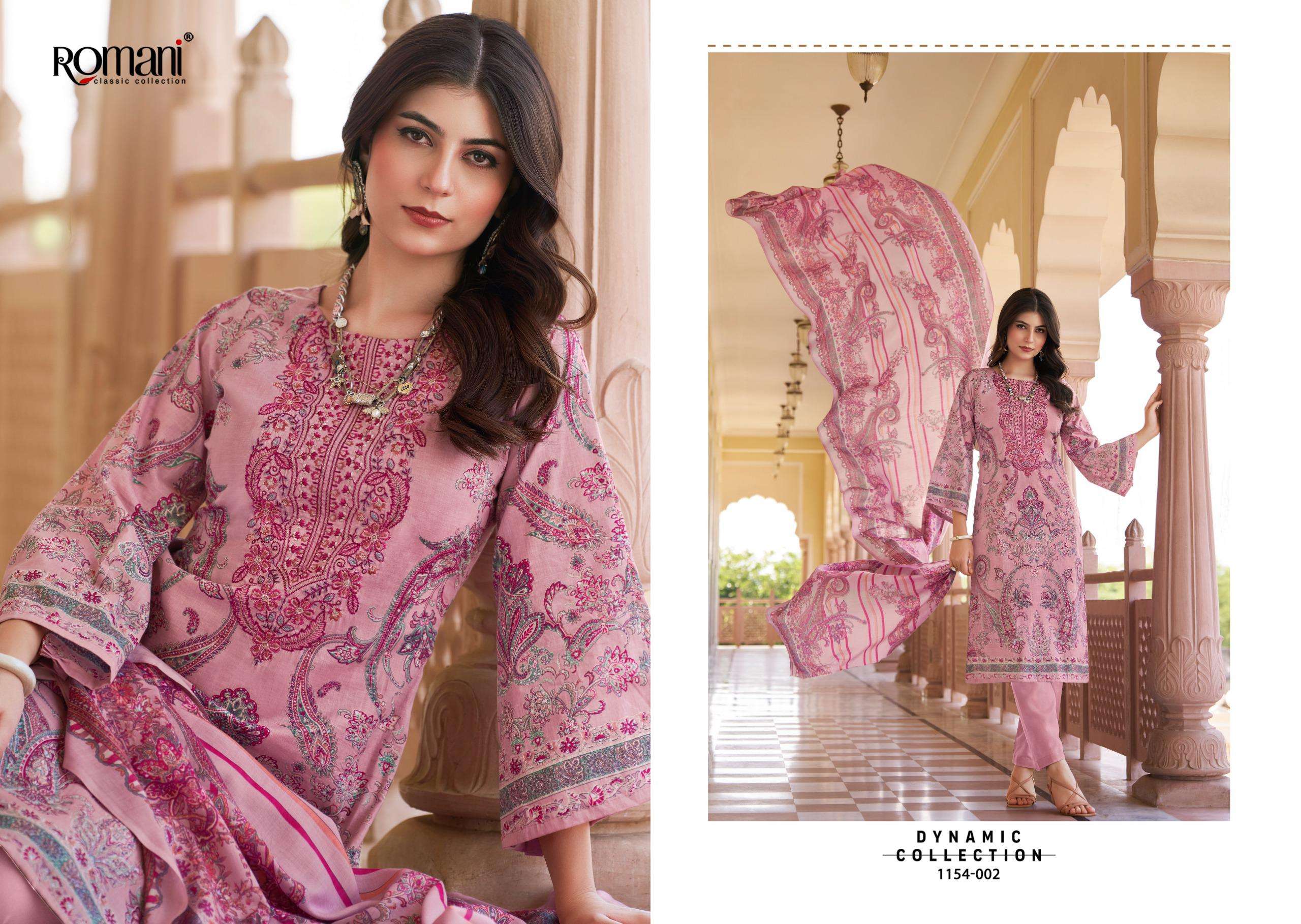 ROMANI AARZU VOL 34 COTTON DIGITAL PRINT WITH FANCY WORK SUIT