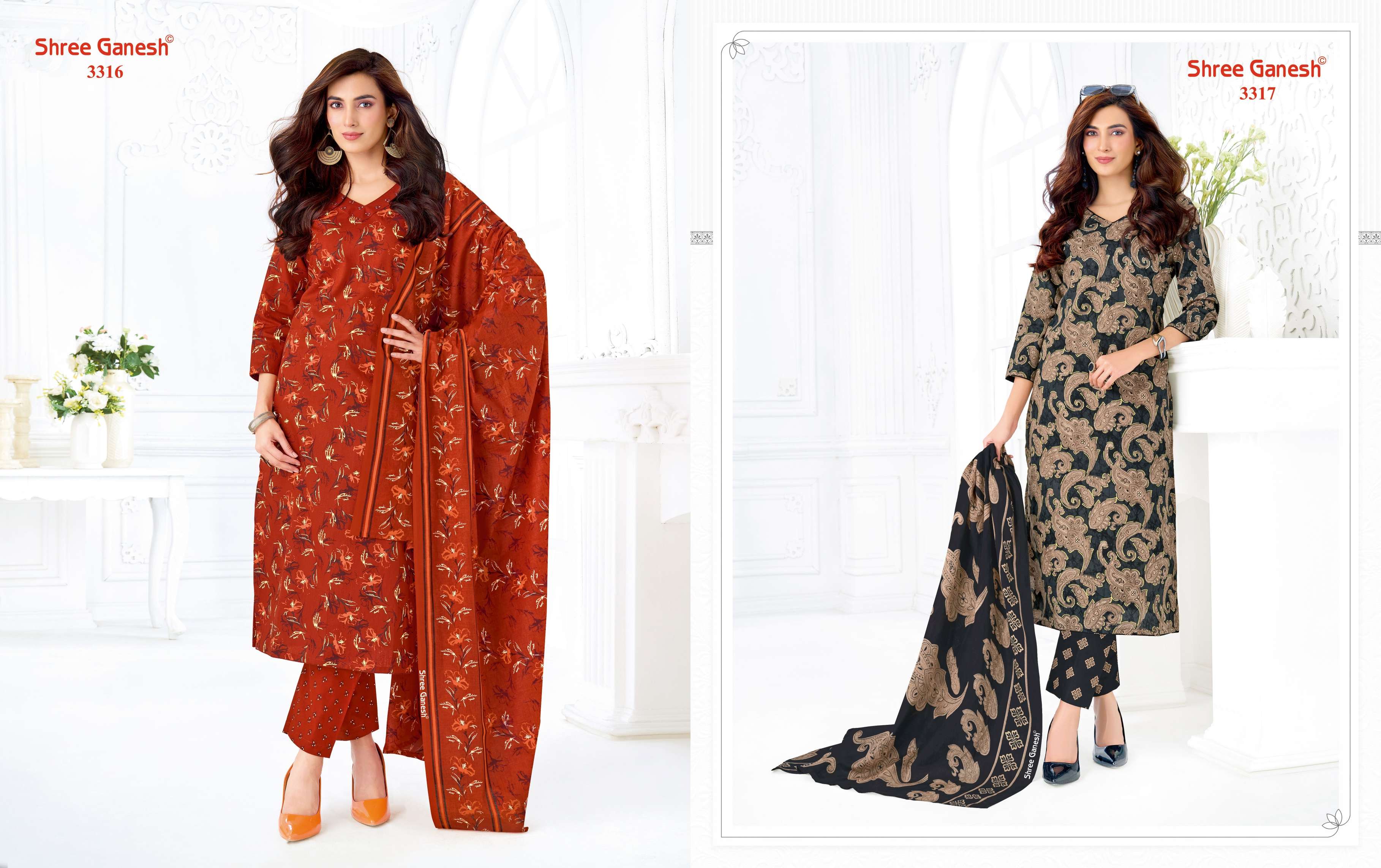 SHREE GANESH SAMAIYRA VOL 23 COTTON PRINT LADIES SALWAR SUIT	