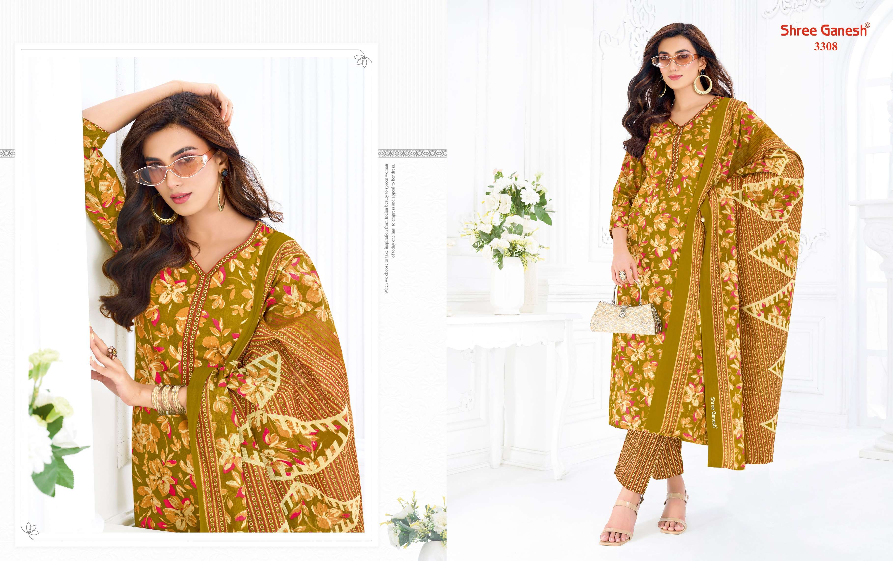 SHREE GANESH SAMAIYRA VOL 23 COTTON PRINT LADIES SALWAR SUIT	