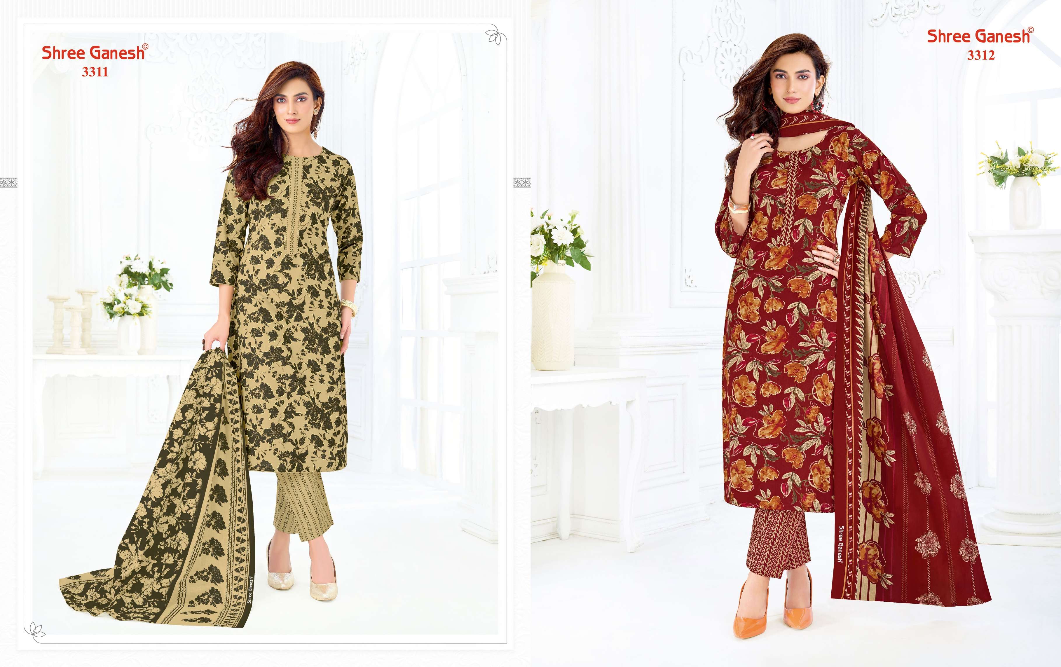 SHREE GANESH SAMAIYRA VOL 23 COTTON PRINT LADIES SALWAR SUIT	